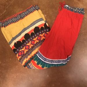 Wide leg palazzo pants